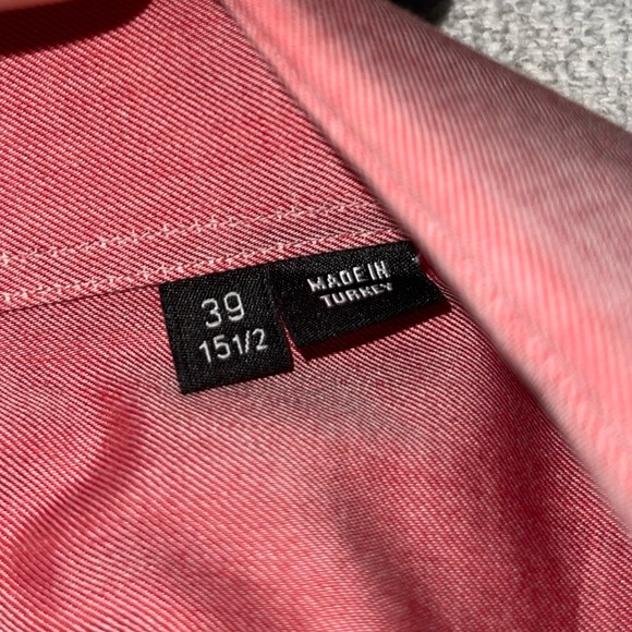 Hugo Boss Italian Slim Fit Testa Egyptian Cotton Button Down Dress Shirt - Picture 7 of 14